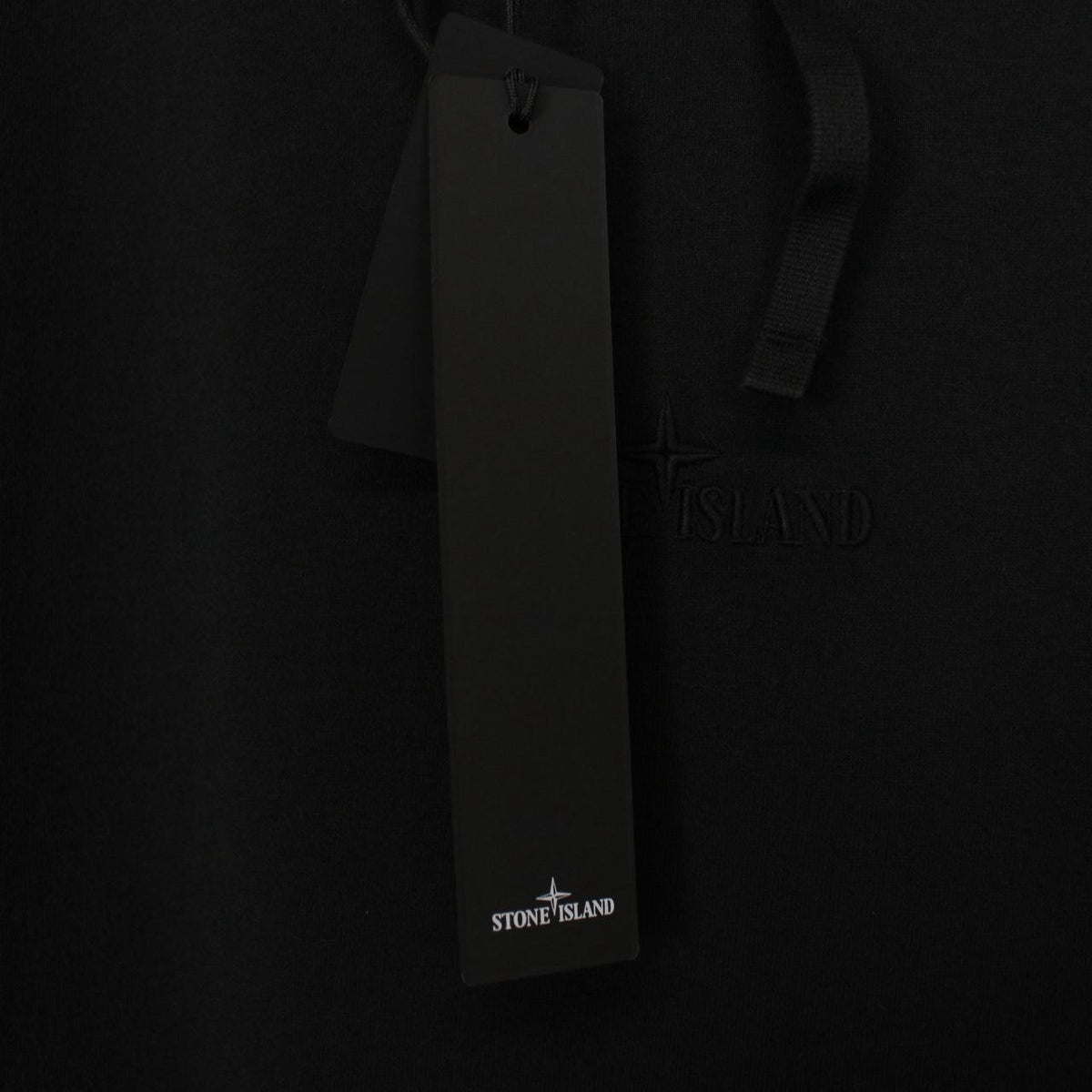 Stone Island Embroidered Logo Hoodie Medium