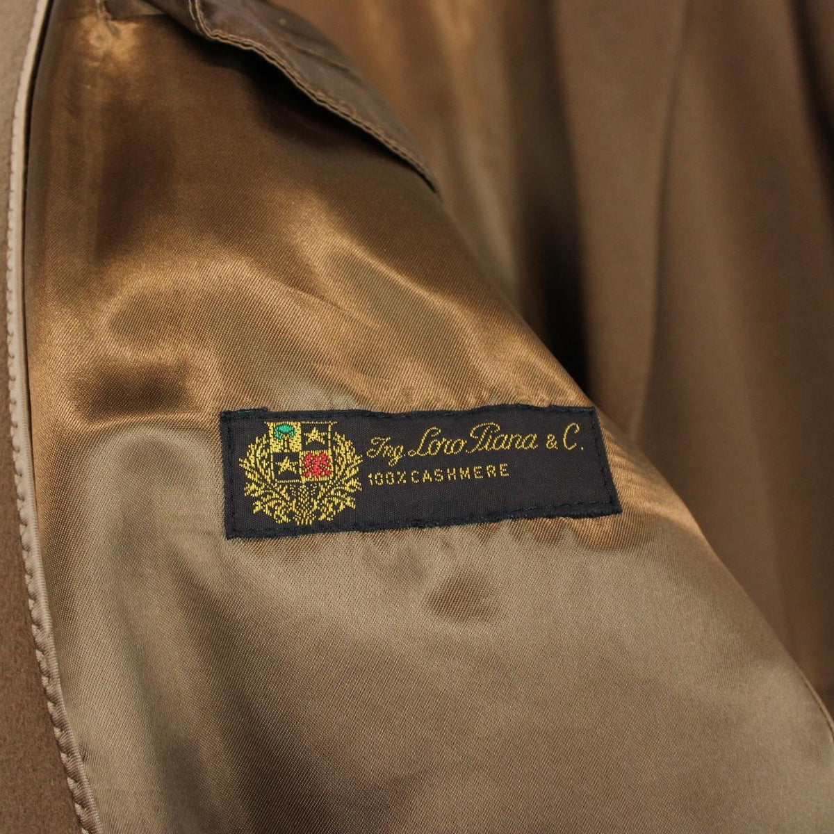 Loro Piana Cashmere Wool Overcoat Large