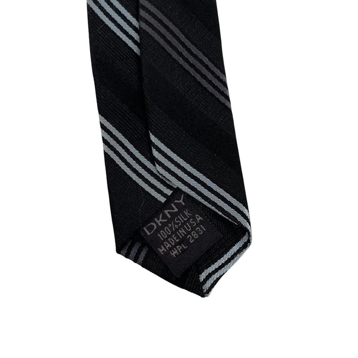 Vintage DKNY Striped Silk Tie