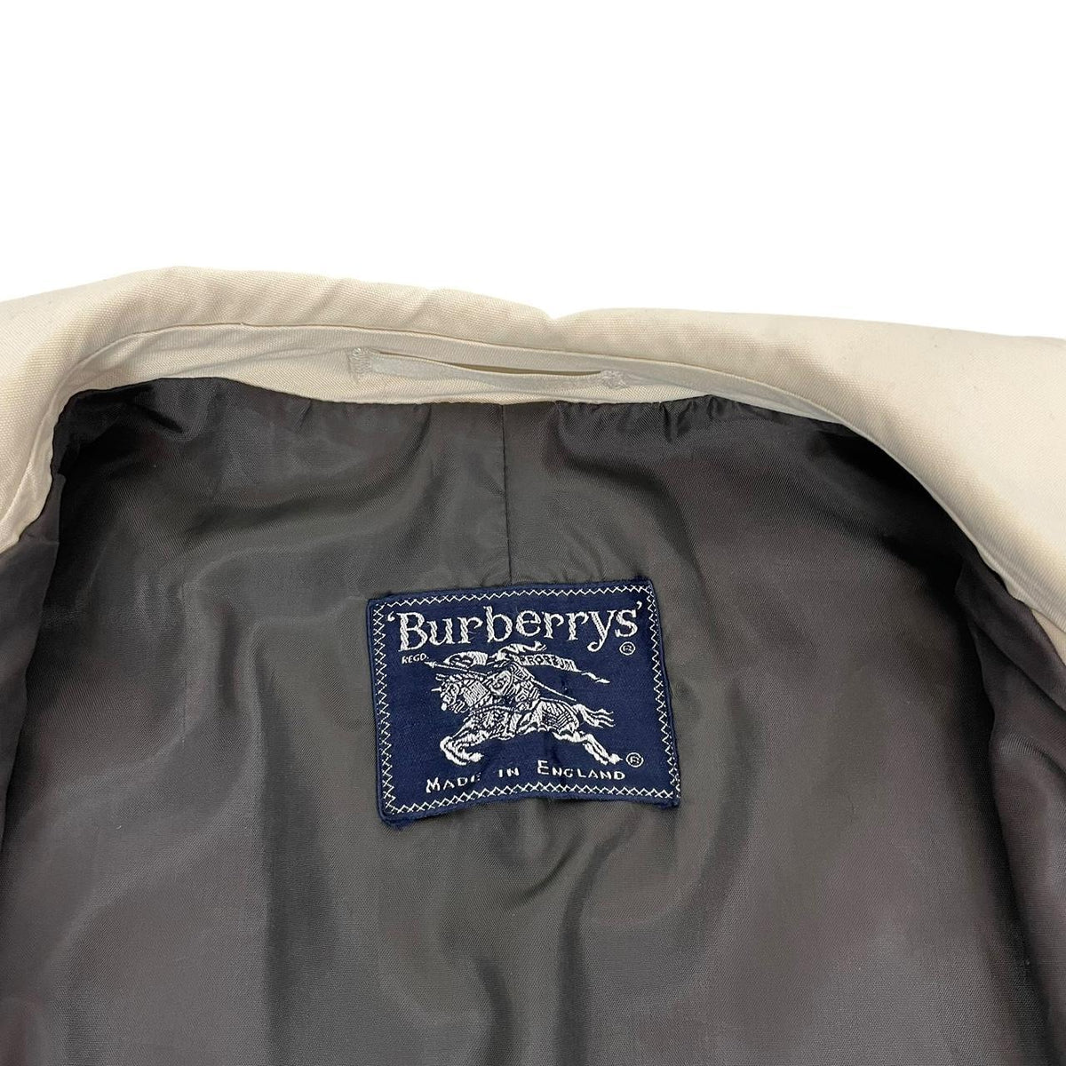 Vintage 90s Burberry Trench Coat Large