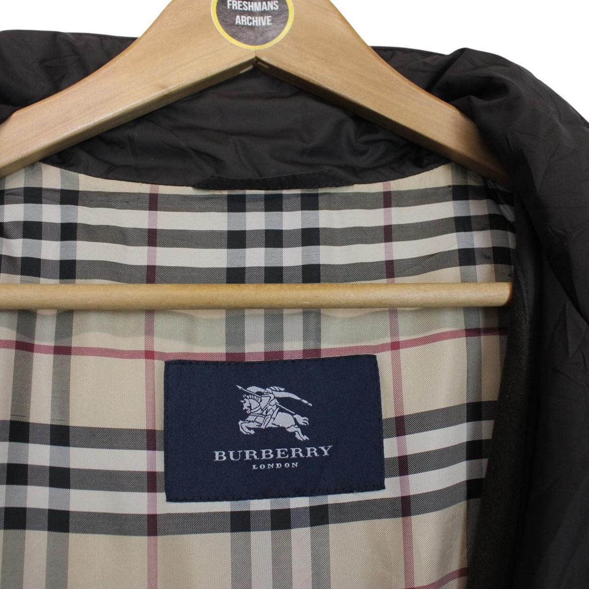 Vintage Burberry London Quilted Coat XL