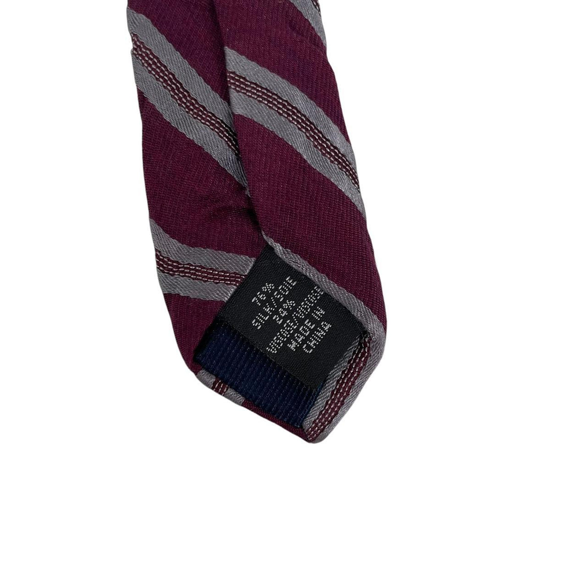 Michael Kors Striped Silk Blend Tie