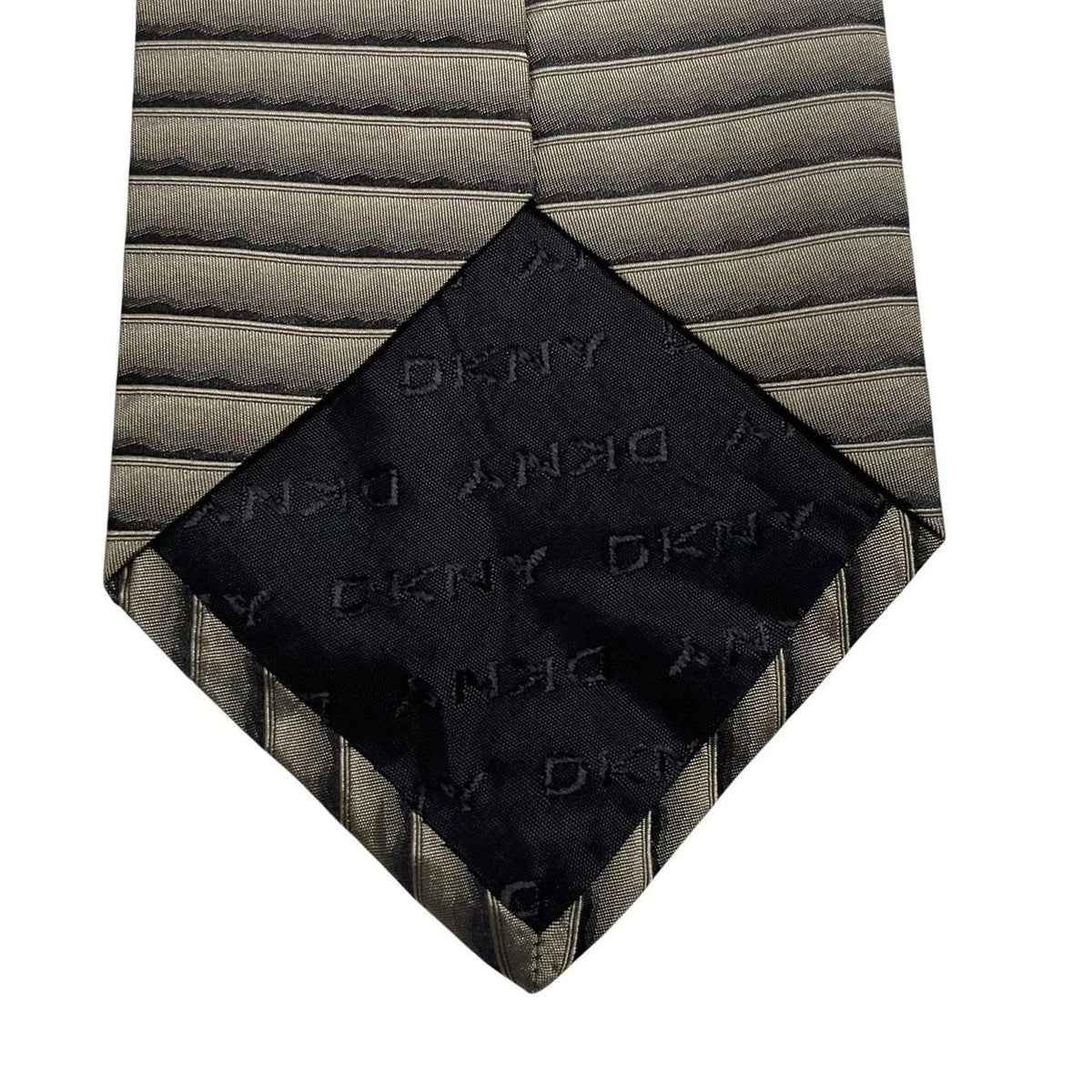 Vintage DKNY Striped Silk Tie