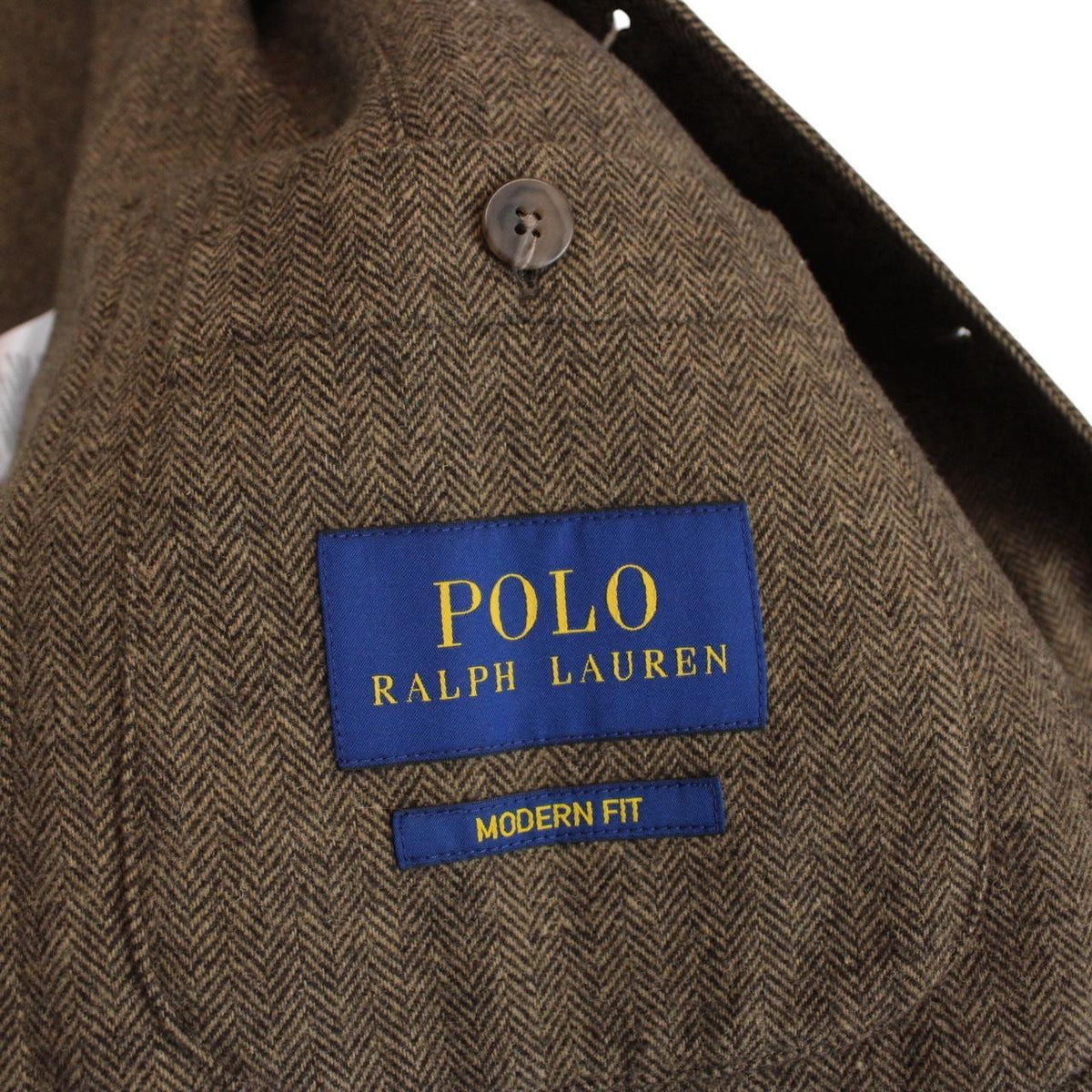 Polo Ralph Lauren Herringbone Wool Blend Blazer Large