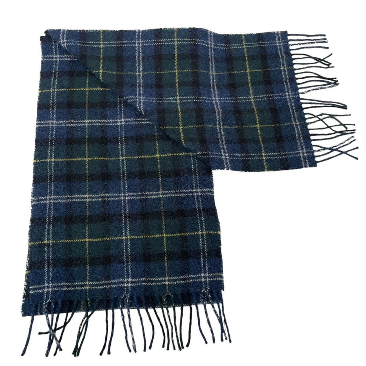 Barbour Tartan Check Wool Scarf