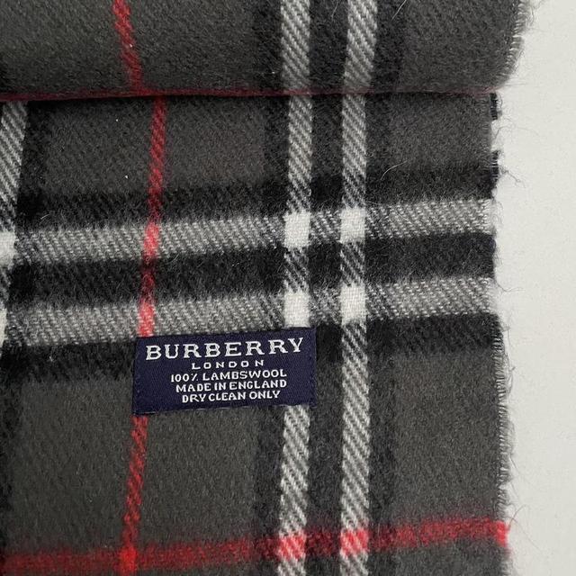 Vintage 90s Burberry Lambswool Scarf