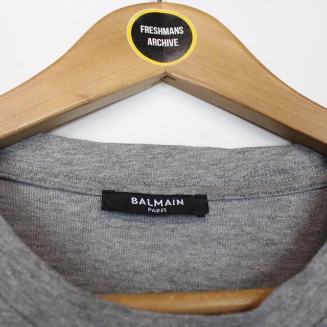 Balmain Paris Logo Print T-Shirt Small
