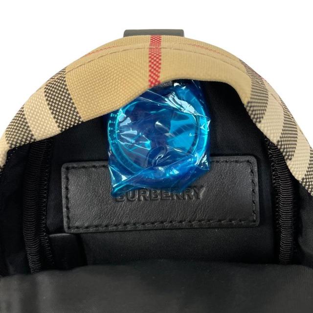 Burberry Mini Jett Canvas Backpack Key Charm