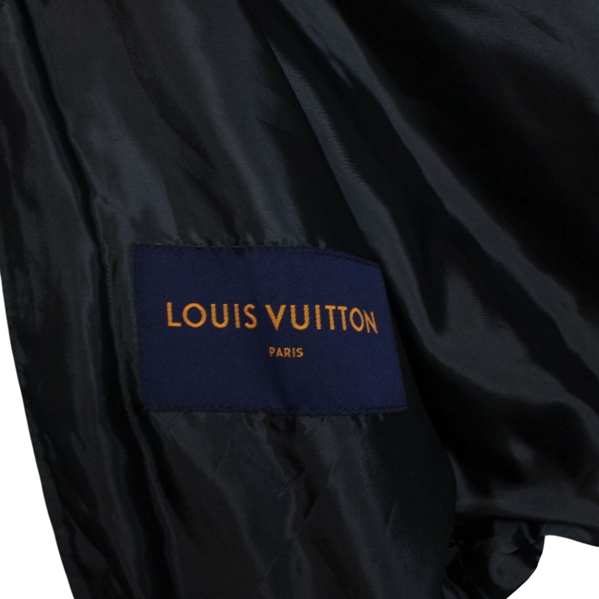 Louis Vuitton Floral Wool/Leather Jacket Large