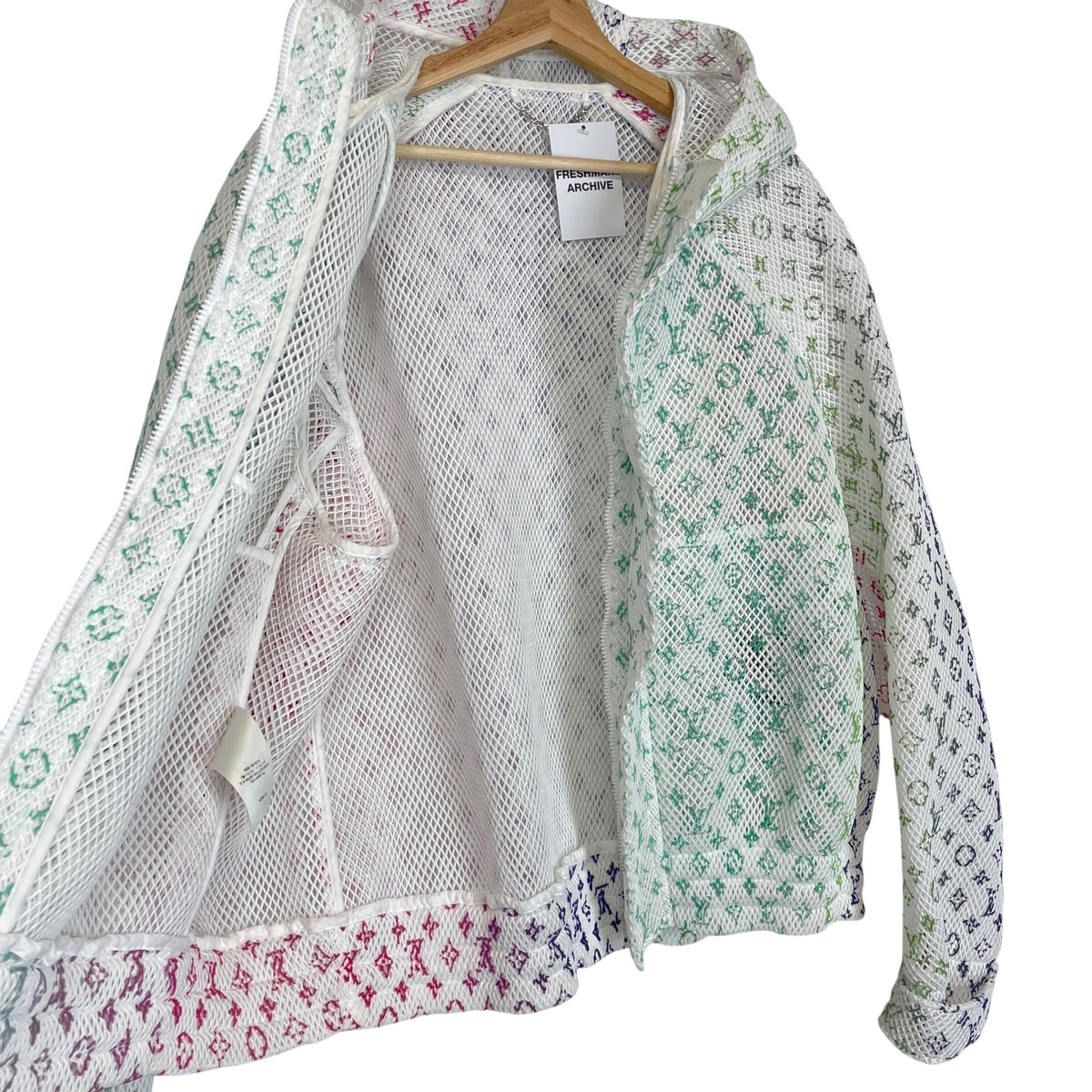 Louis Vuitton Amen Break Gradient Mesh Jacket Large