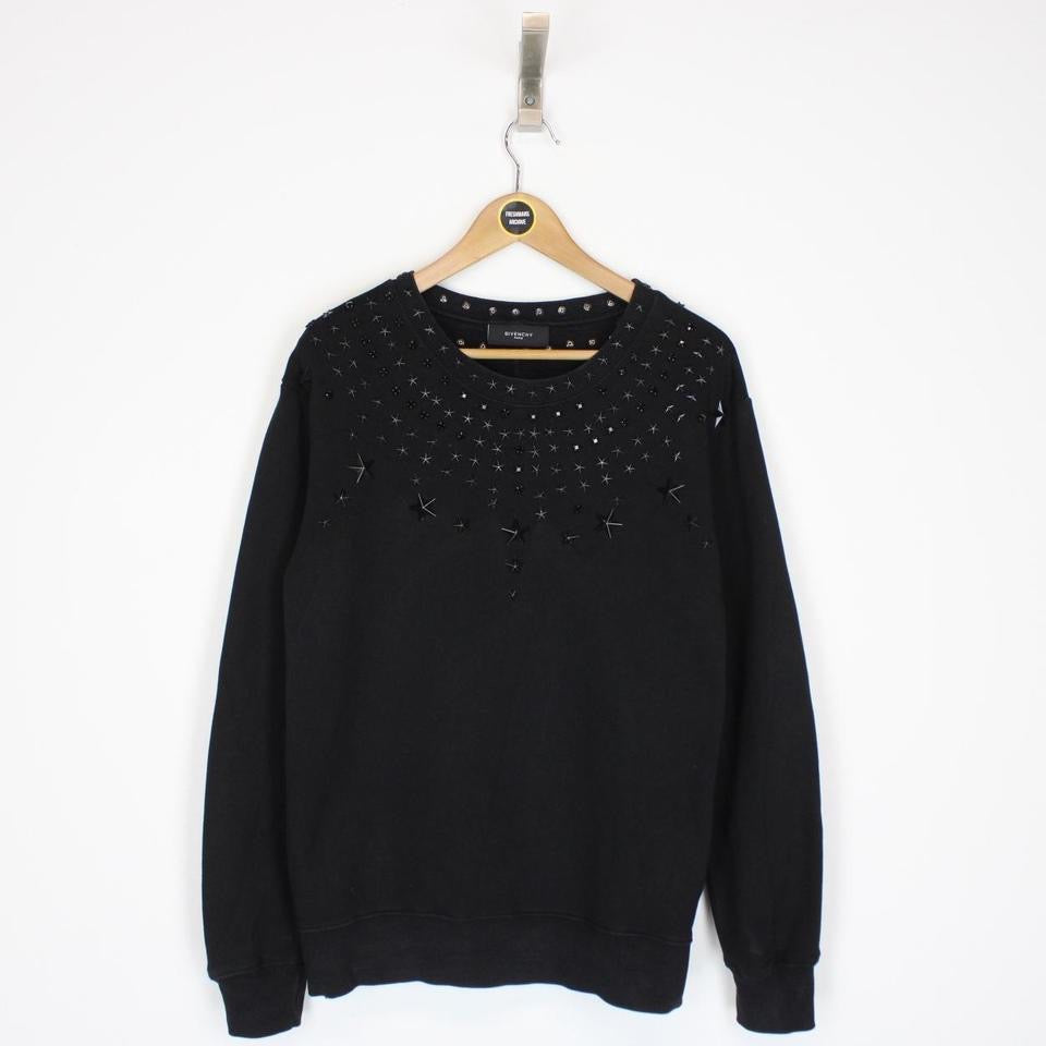 Givenchy Paris Metal Star Sweatshirt Medium