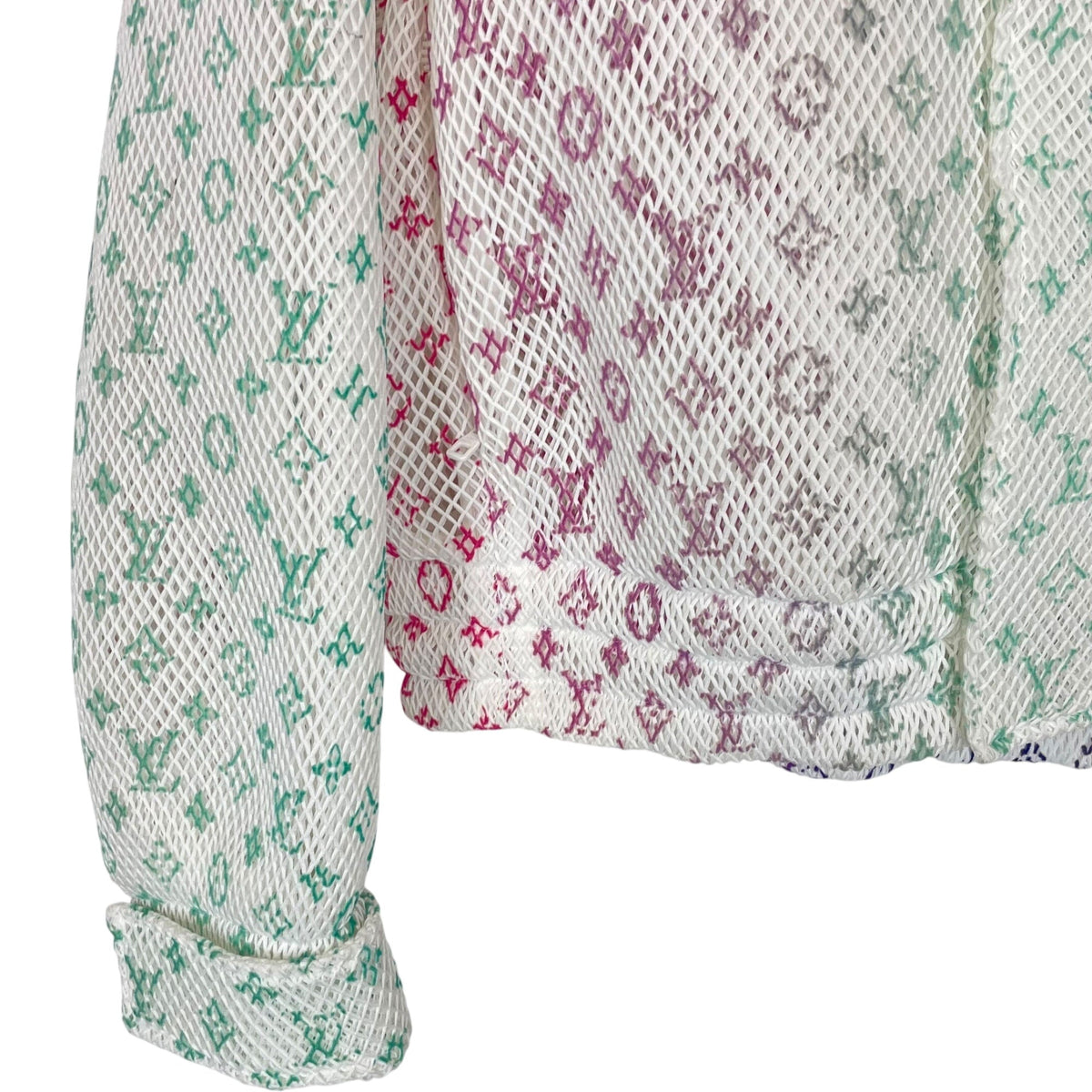 Louis Vuitton Amen Break Gradient Mesh Jacket Large