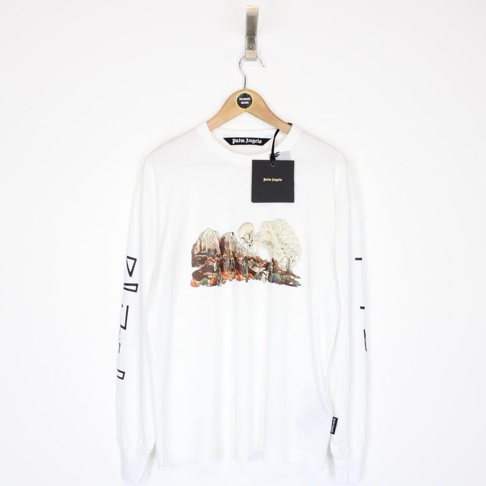 Palm Angels Desert Skull T-Shirt Small