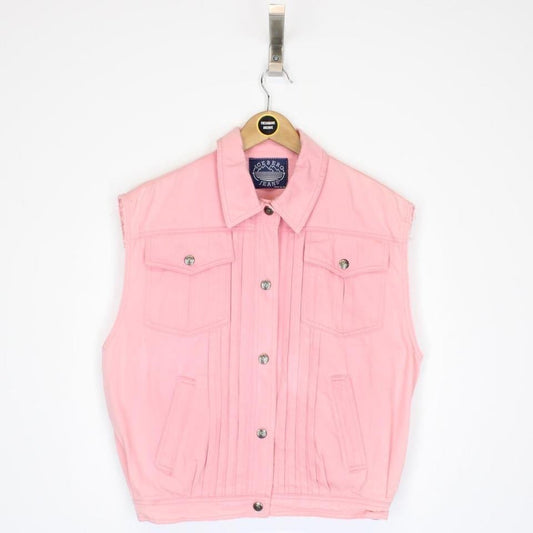 Vintage Iceberg Jeans Denim Vest Large