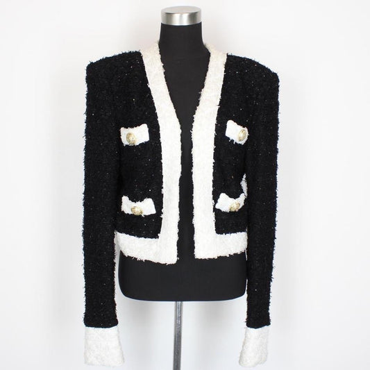 Balmain Paris Tweed Blazer Jacket XL