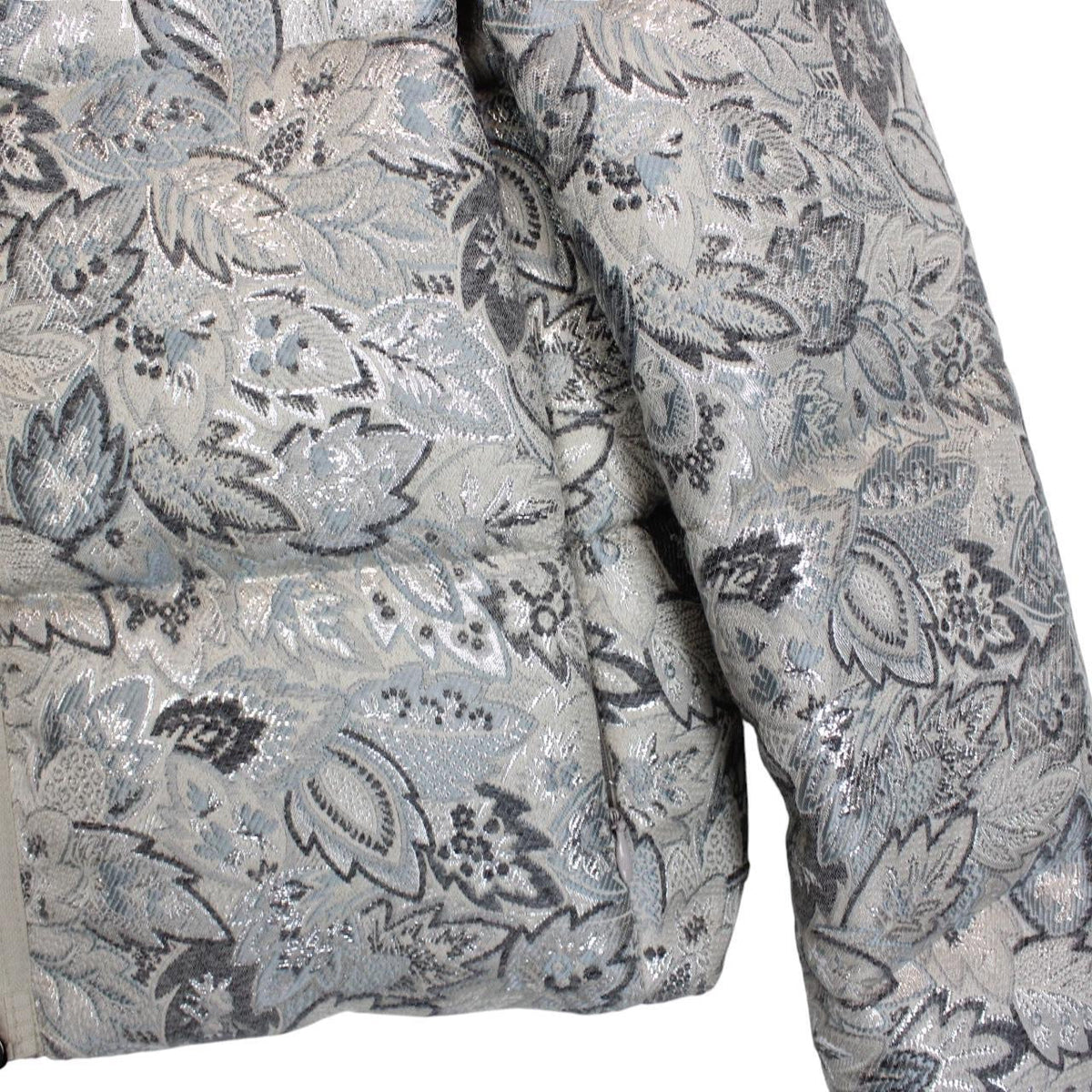 Moncler Aurone Brocade Down Jacket Medium