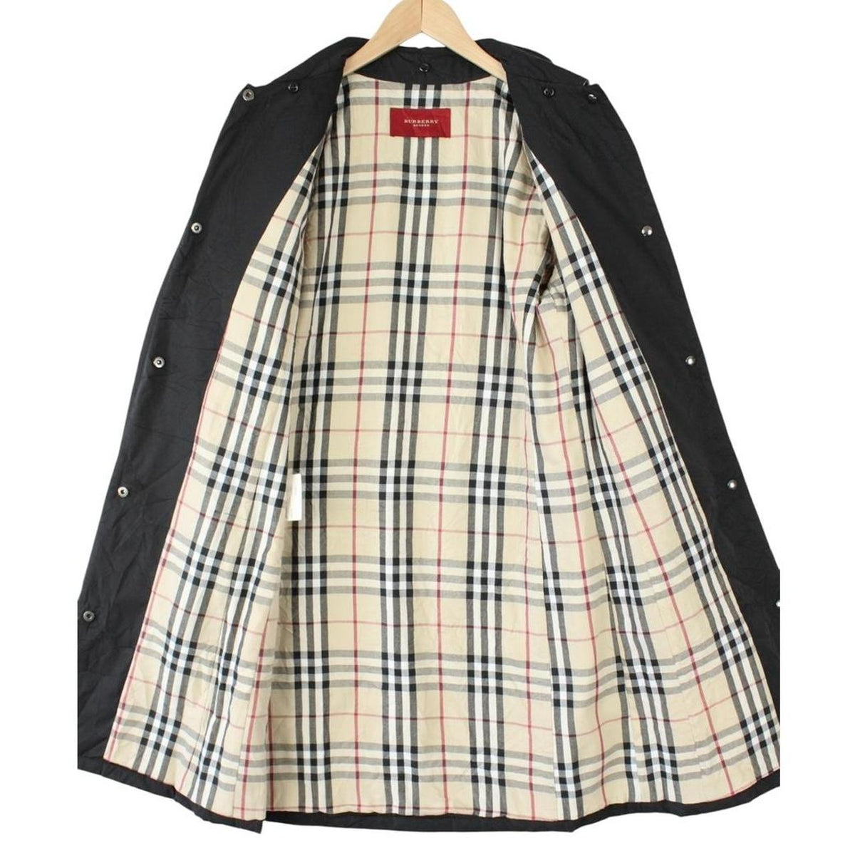 Burberry London Quilted Trench Coat Small