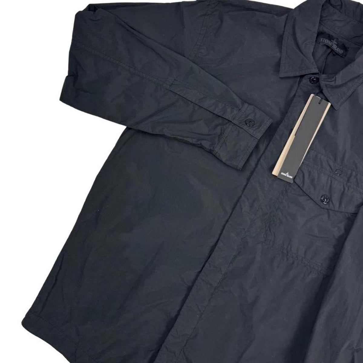 Stone Island Ghost Nylon Smerigliato Overshirt Medium