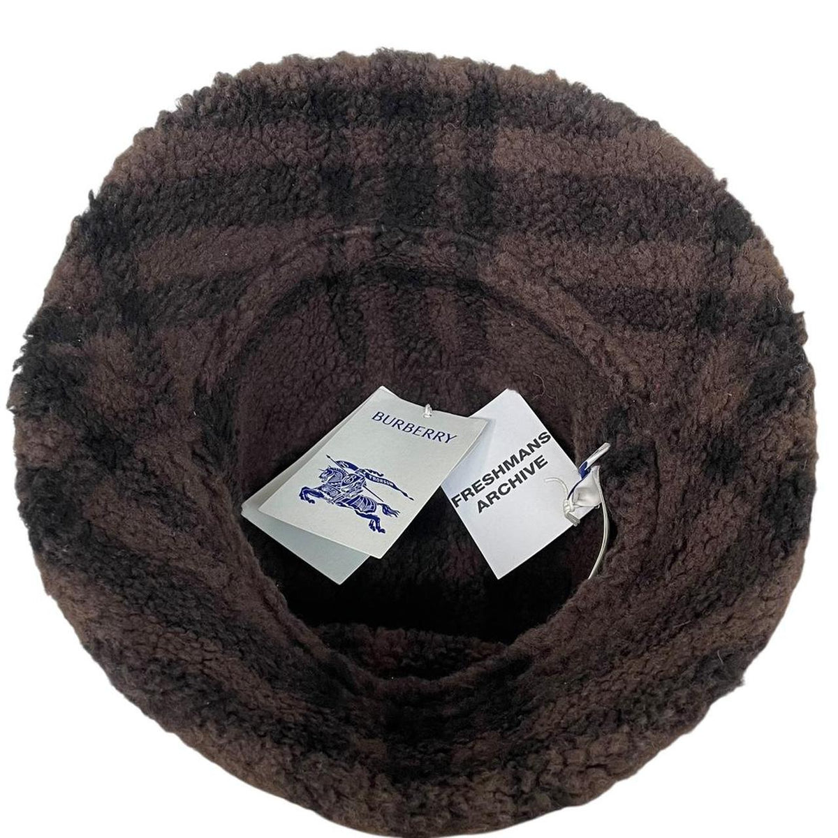 Burberry Fleece Reversible Bucket Hat Medium