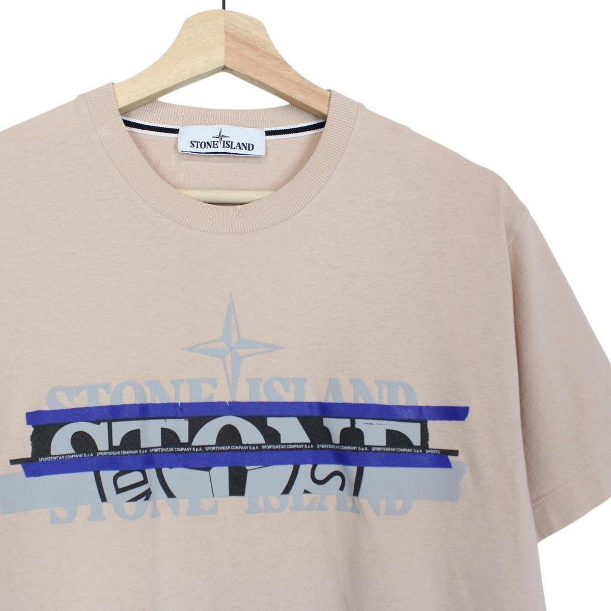 Stone Island AW 2021 Split Logo T-Shirt Small