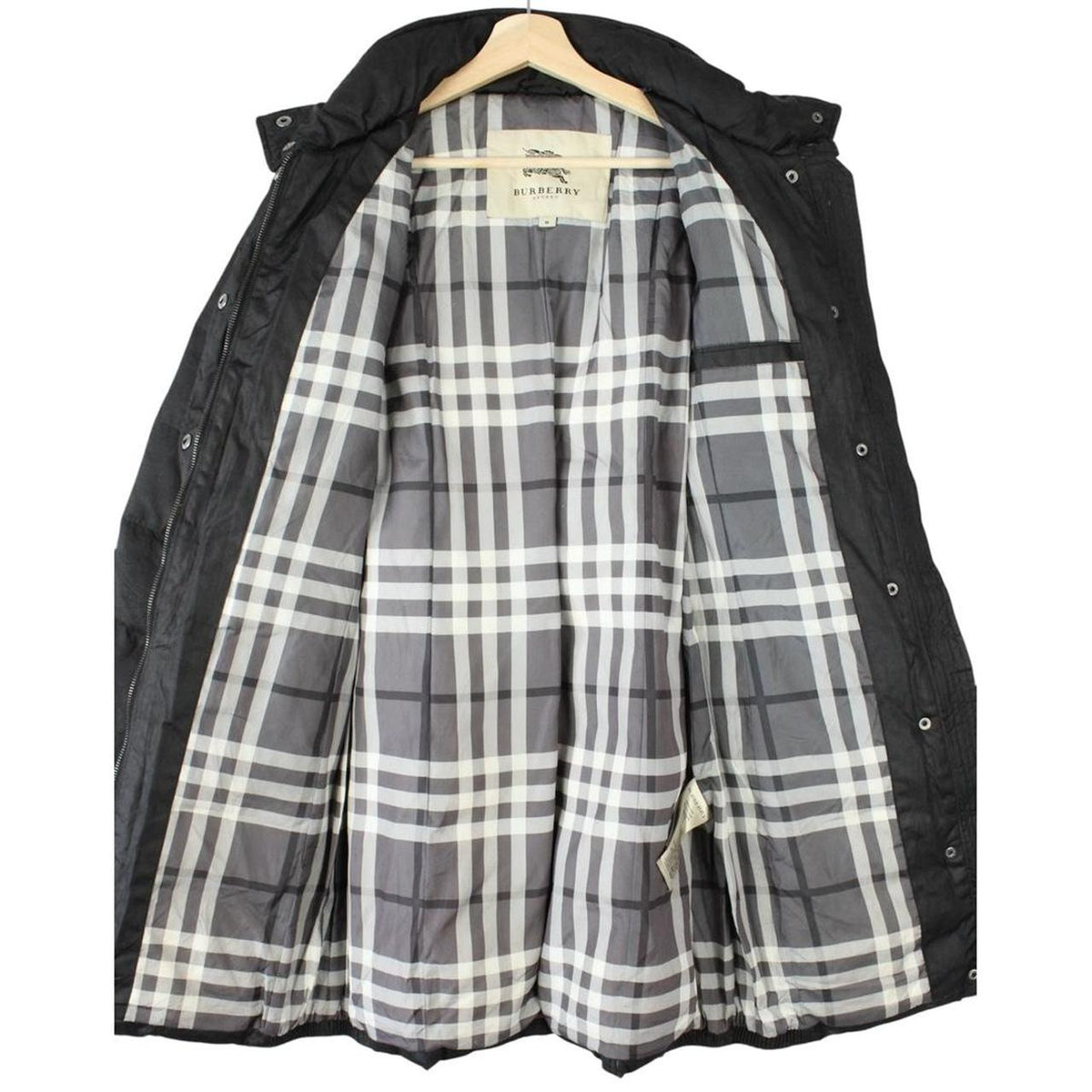 Burberry Belted Down Puffer Coat Medium