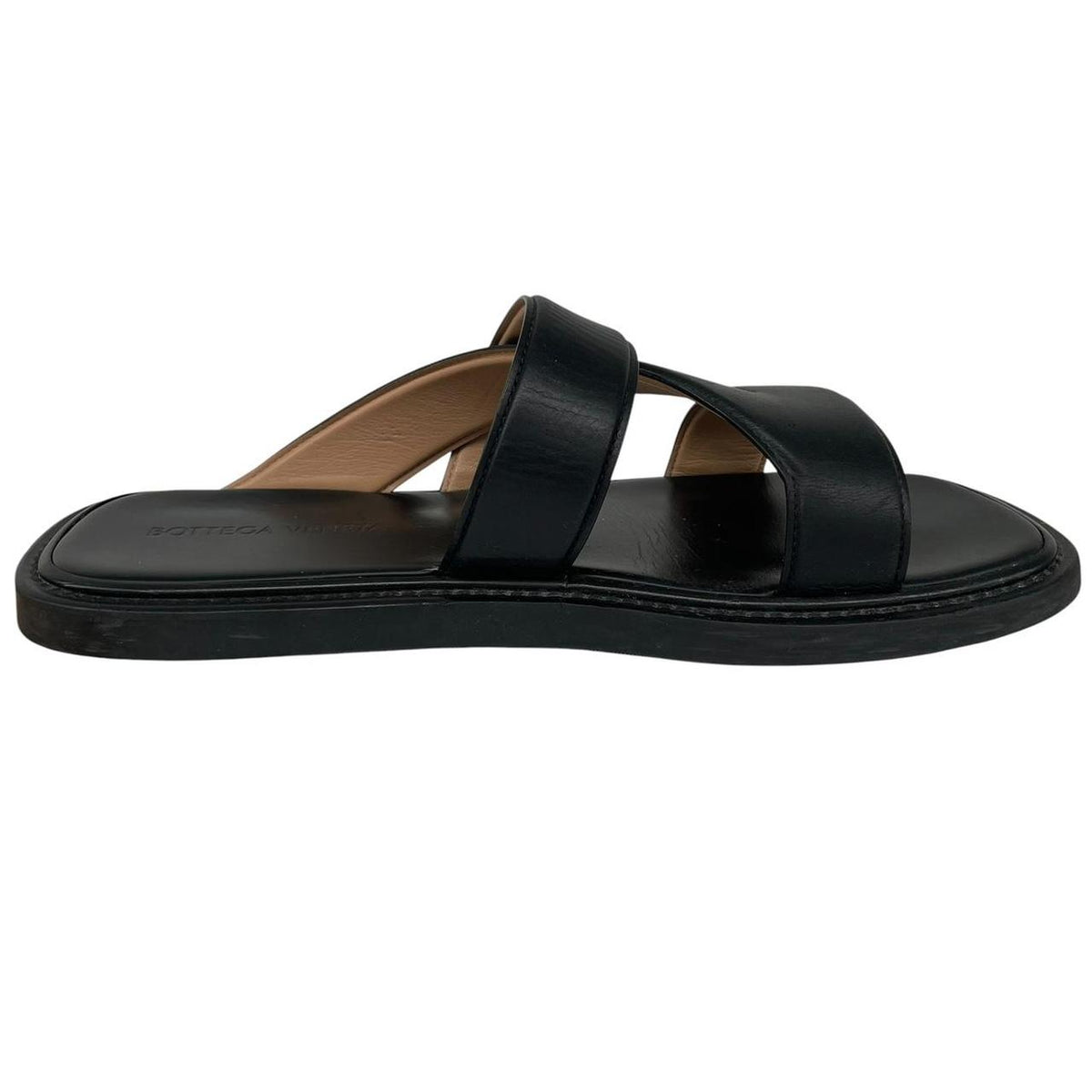 Bottega Veneta Calf Leather Band Sandals UK 10