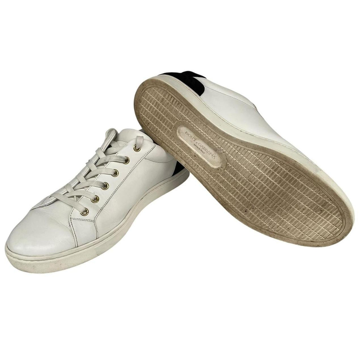Dolce & Gabbana Leather Trainers UK 9