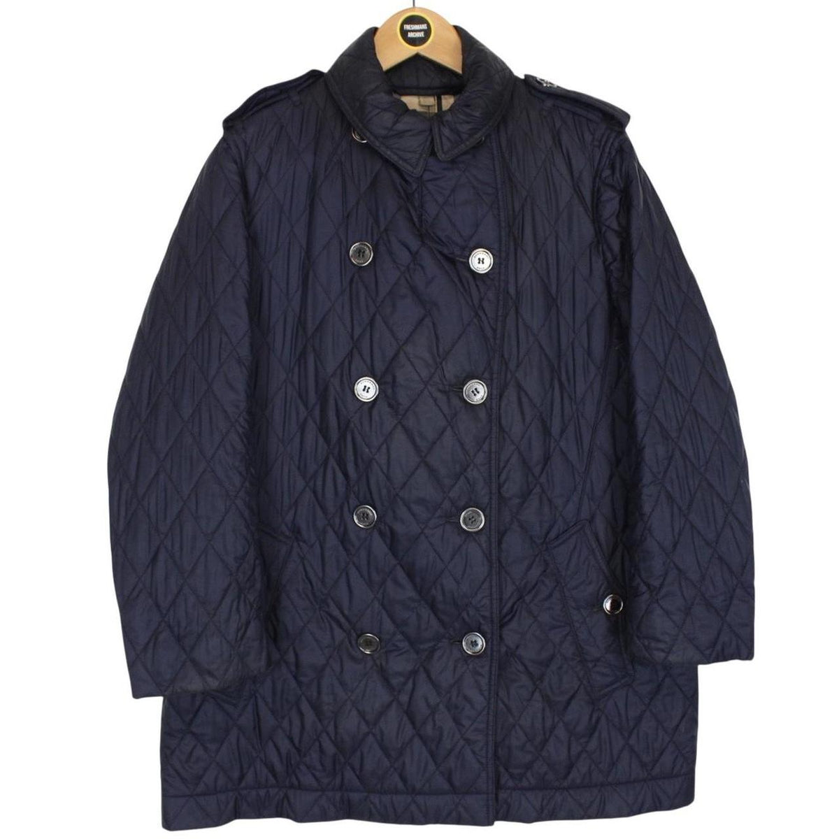 Burberry Brit Diamond Quilted Coat Large