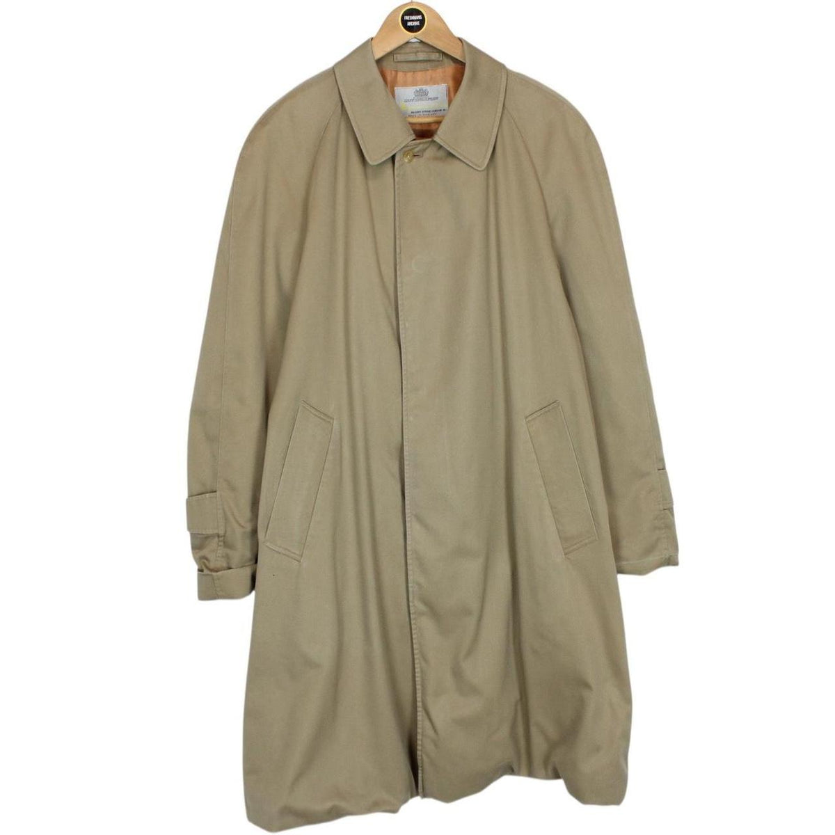 Vintage 80s Aquascutum Trench Coat Medium