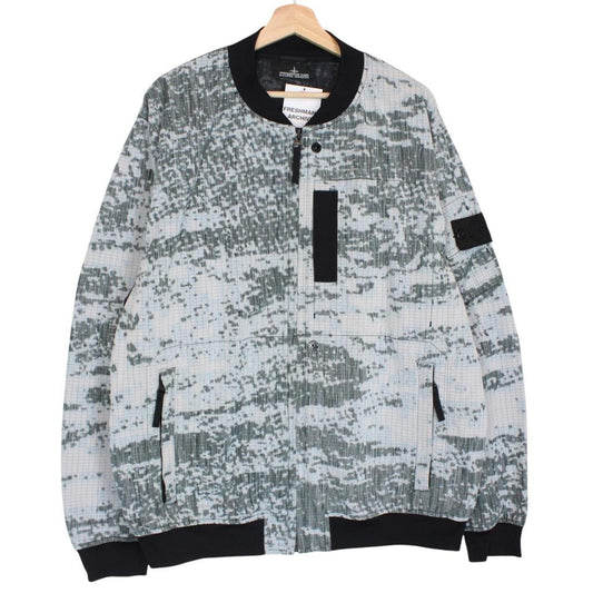 Stone Island SS 2019 Shadow Project DPM Chiné Marl Bomber Jacket XXL