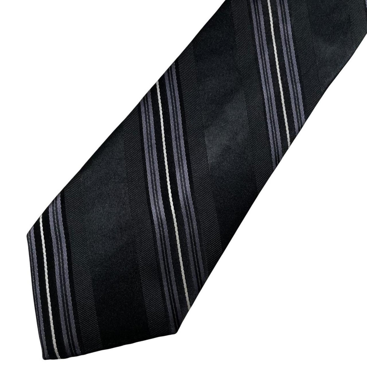 Vintage DKNY Striped Silk Tie