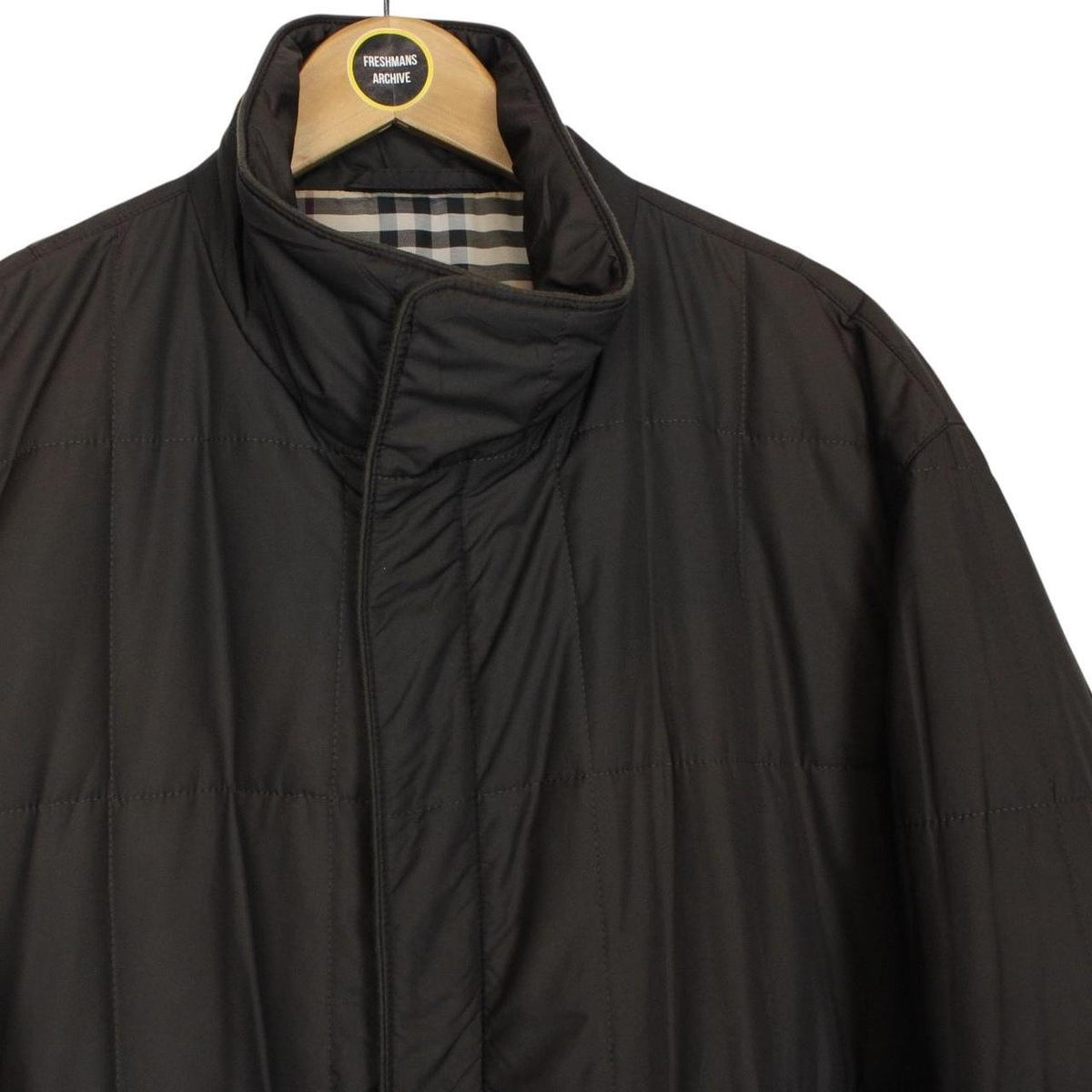 Vintage Burberry London Quilted Coat XL