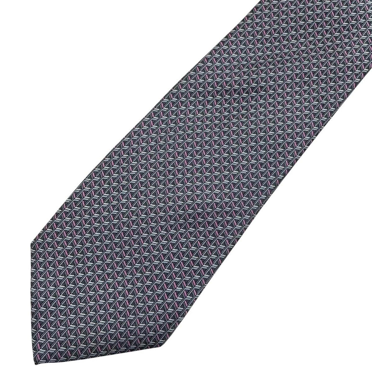 Michael Kors Geometric Pattern Silk Tie