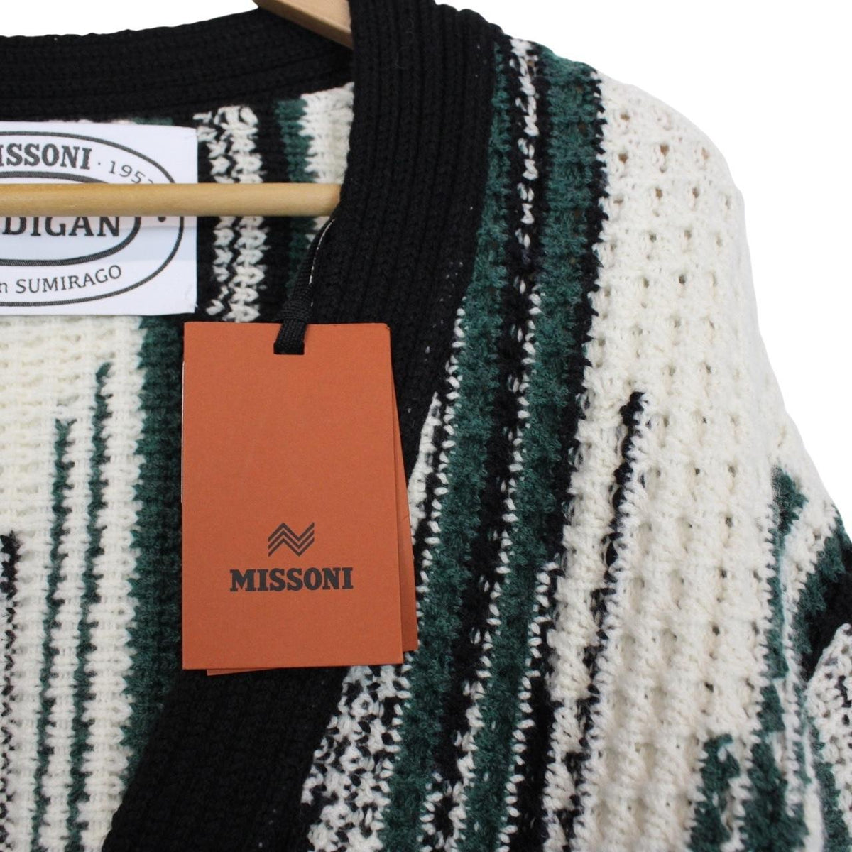 Missoni Virgin Wool Blend Cardigan Large