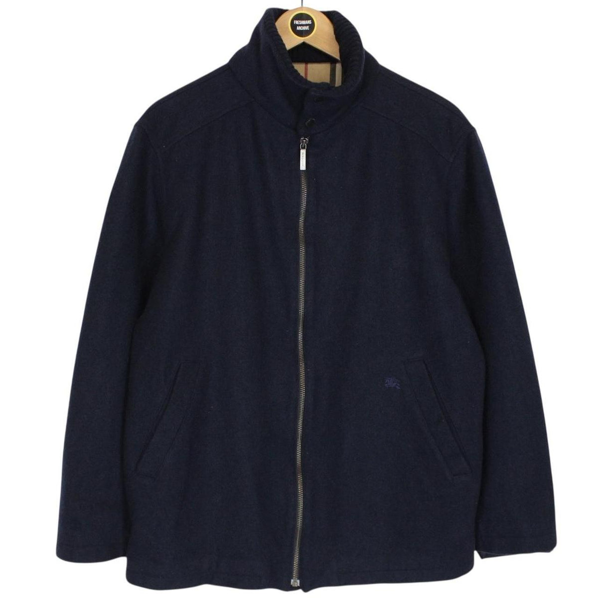 Vintage Burberry London Lambswool Blend Jacket Medium