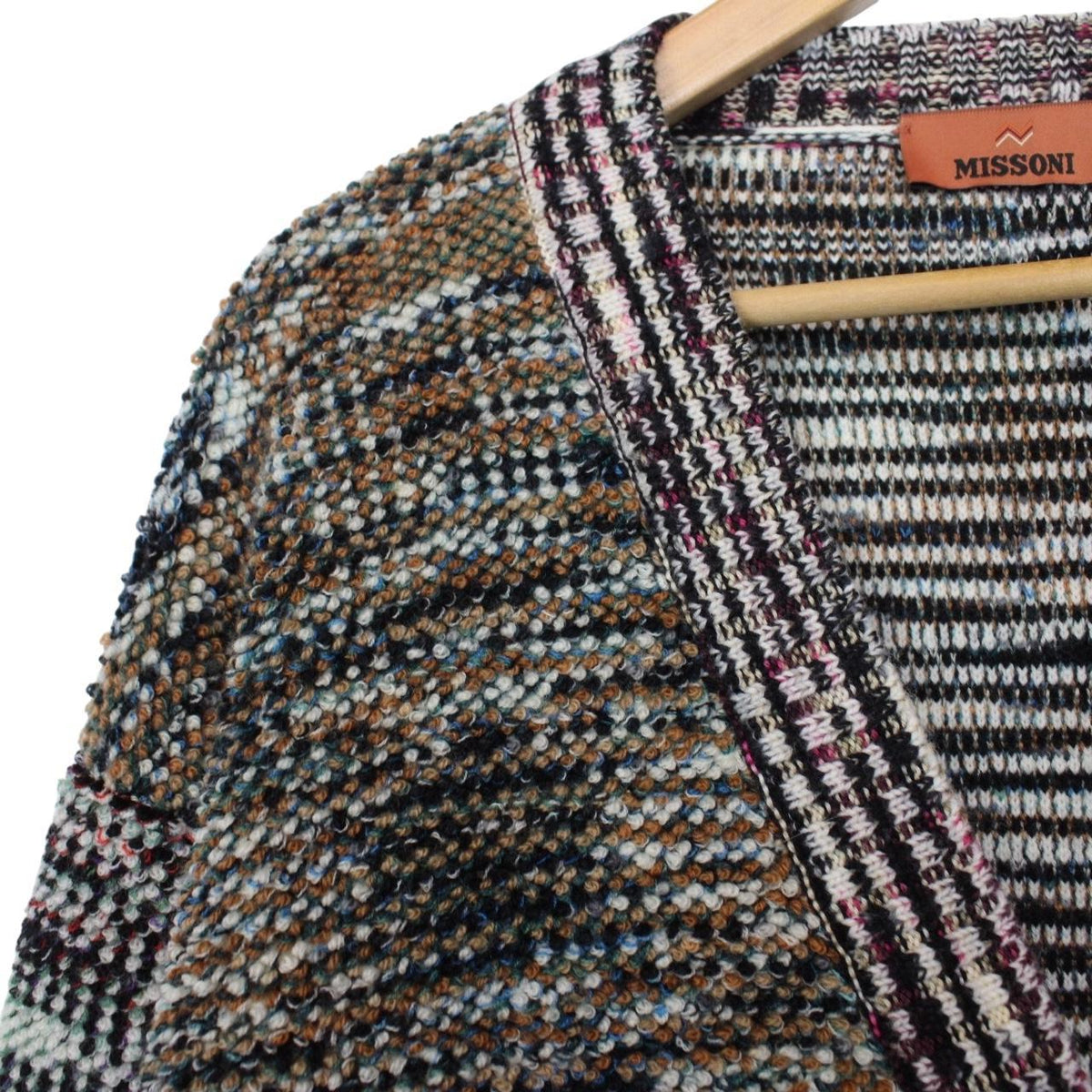 Missoni Bouclé Wool Cardigan Large