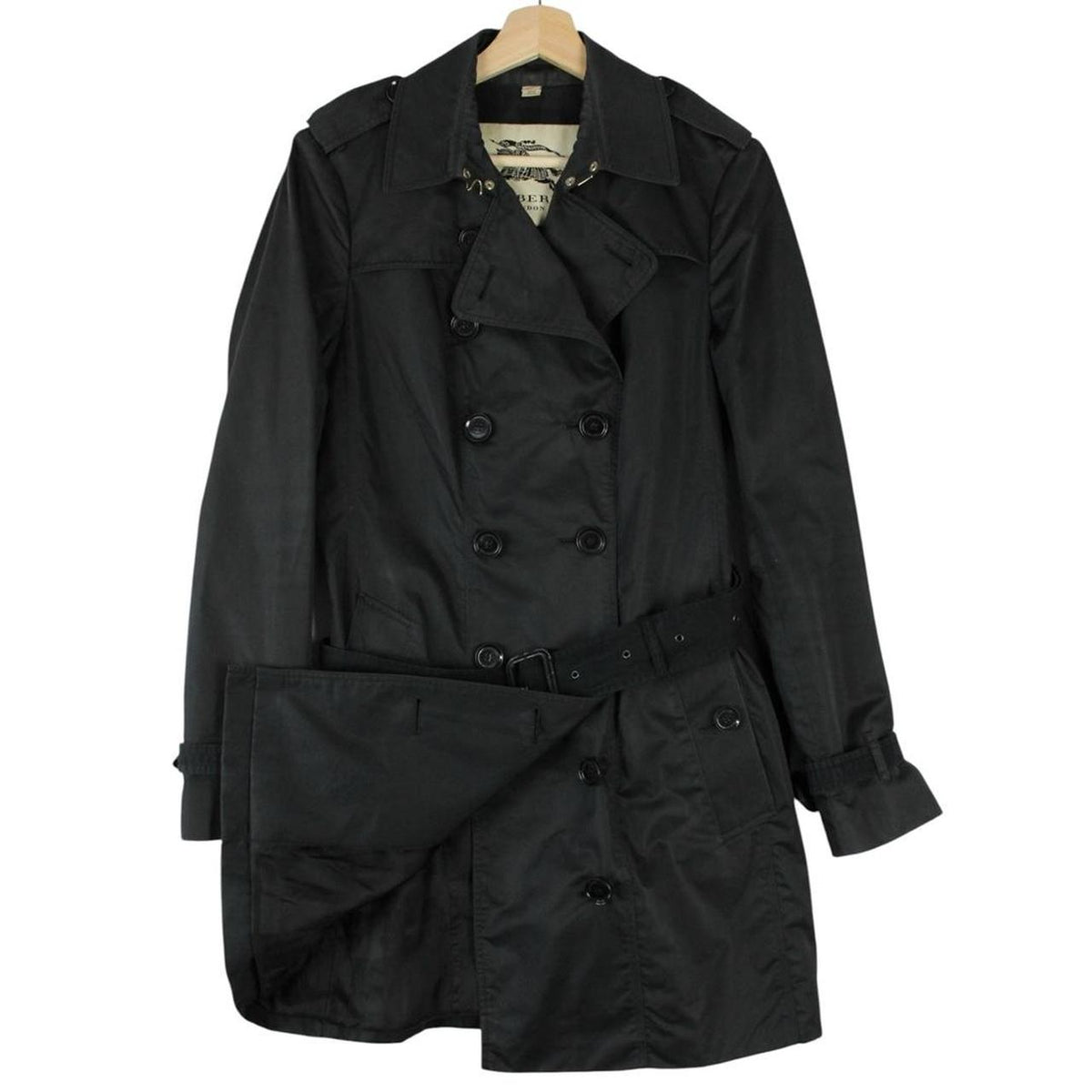Burberry Belted Trench Coat Small