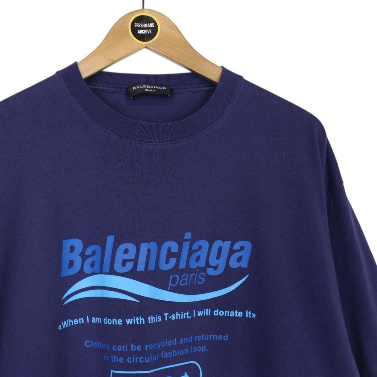 Balenciaga Recycle Logo T-Shirt Medium