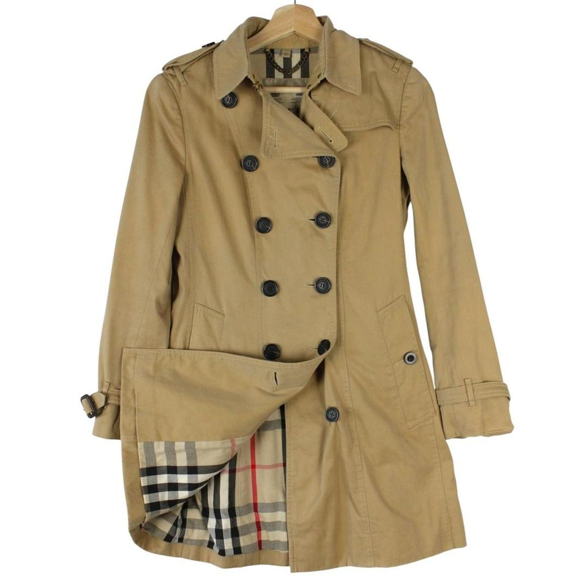 Burberry Sandringham Trench Coat Small