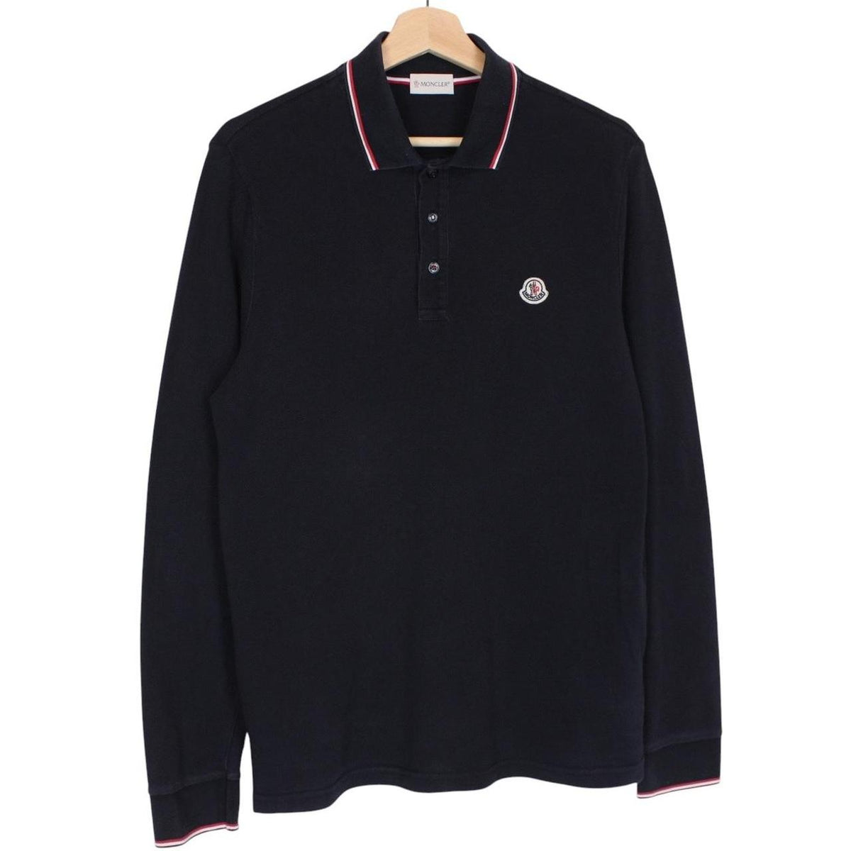 Moncler Maglia Manica Lunga Polo Shirt Medium