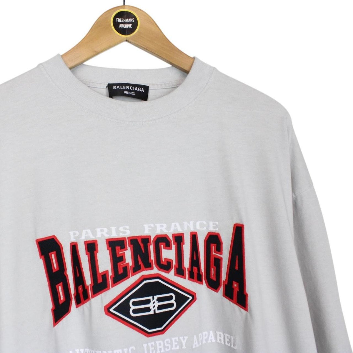Balenciaga Logo Print T-Shirt Large