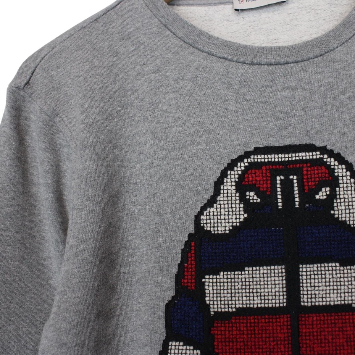 Moncler Maglia Embroidered Logo Sweatshirt Small