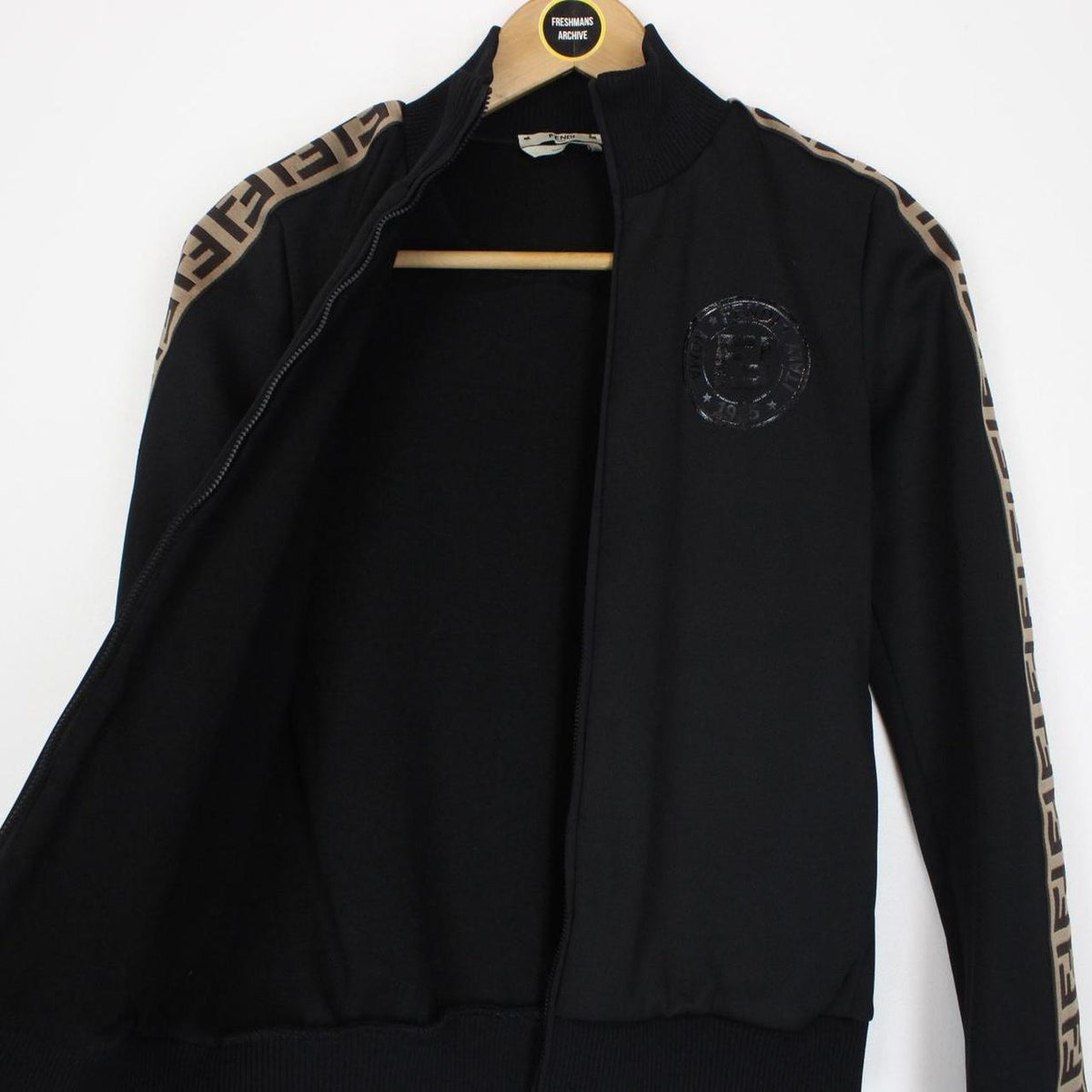 Fendi Zucca Monogram Track Jacket Small