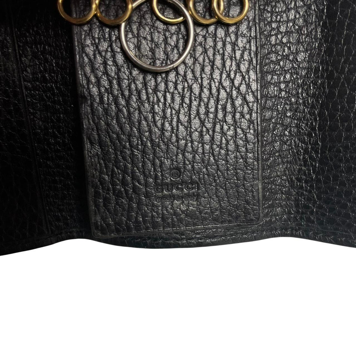 Pre-Loved Gucci GG Marmont Leather Key Case