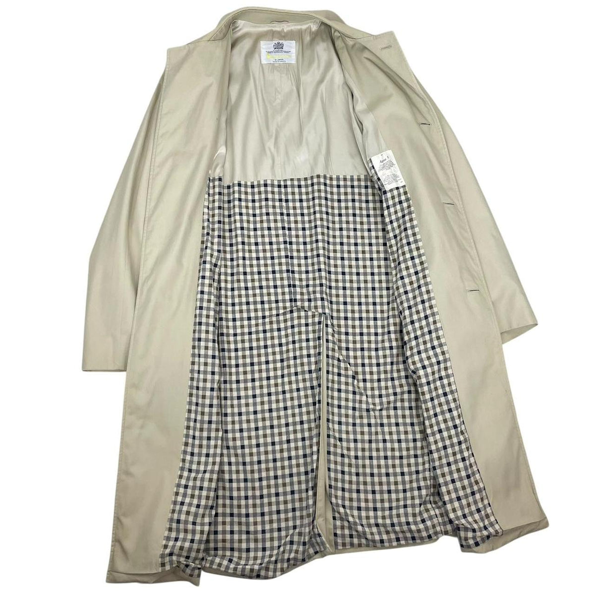 Vintage 80s Aquascutum Aqua 5 Trench Coat Medium