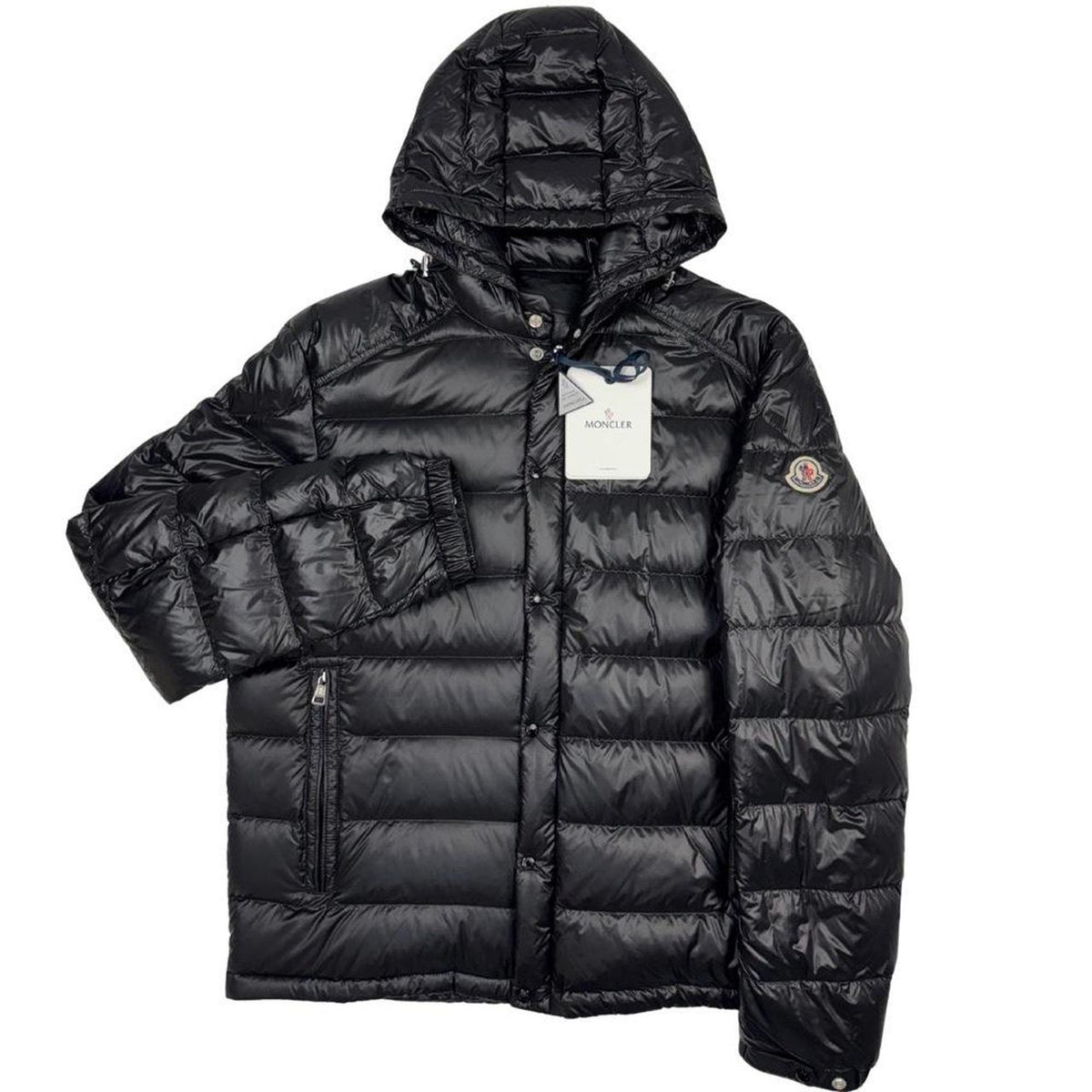 Moncler Gliere Down Nylon Puffer Jacket Large