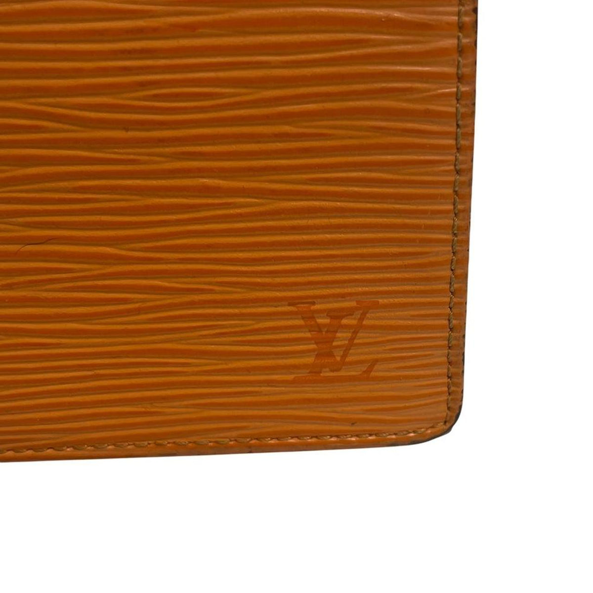 Pre-Loved Louis Vuitton Epi Porte Tresor Leather Wallet