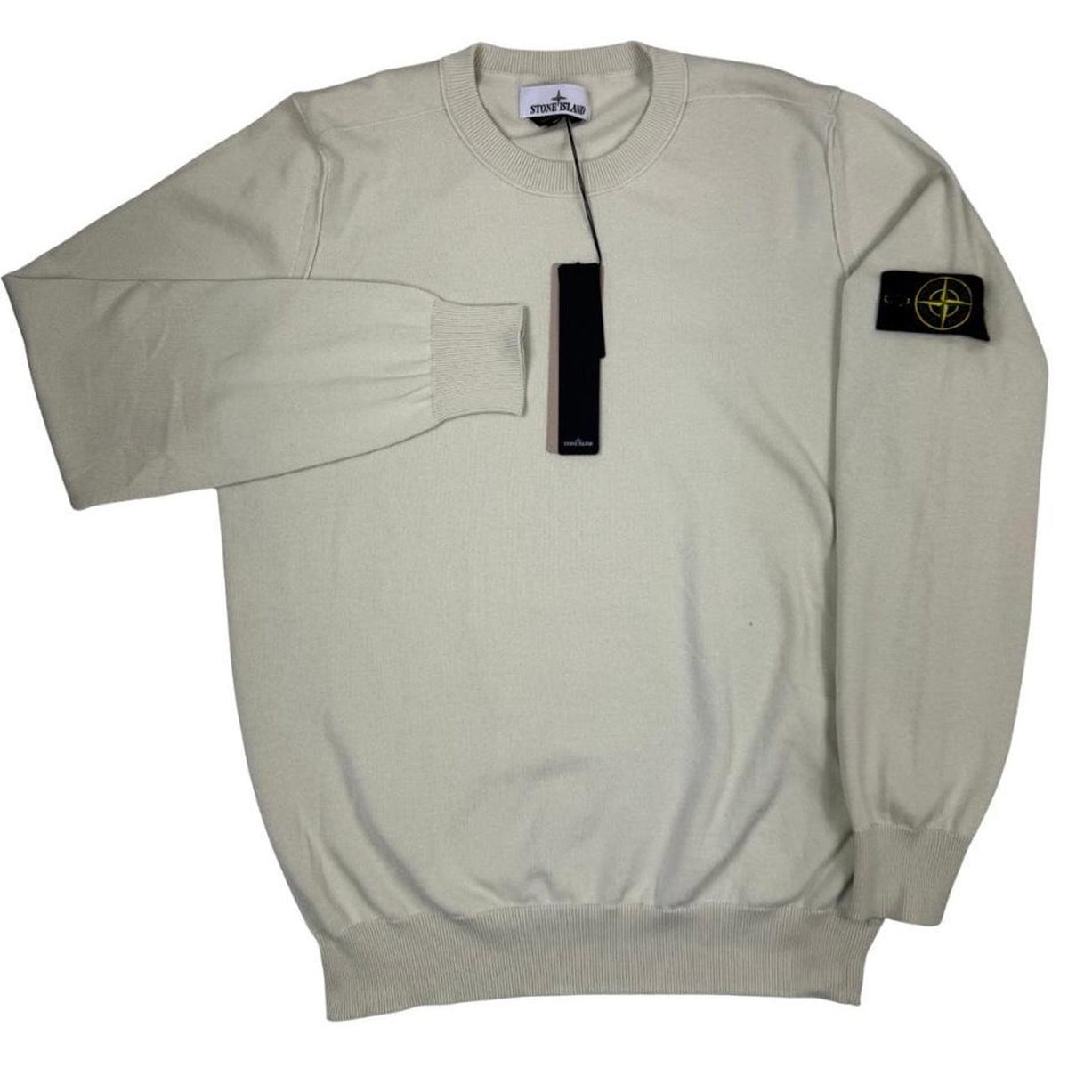 Stone Island Organic Cotton Knit Jumper XL