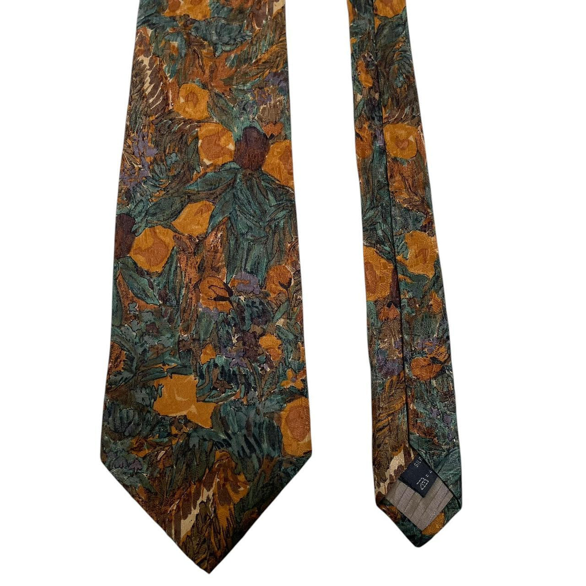 Ermenegildo Zegna Floral Silk Tie