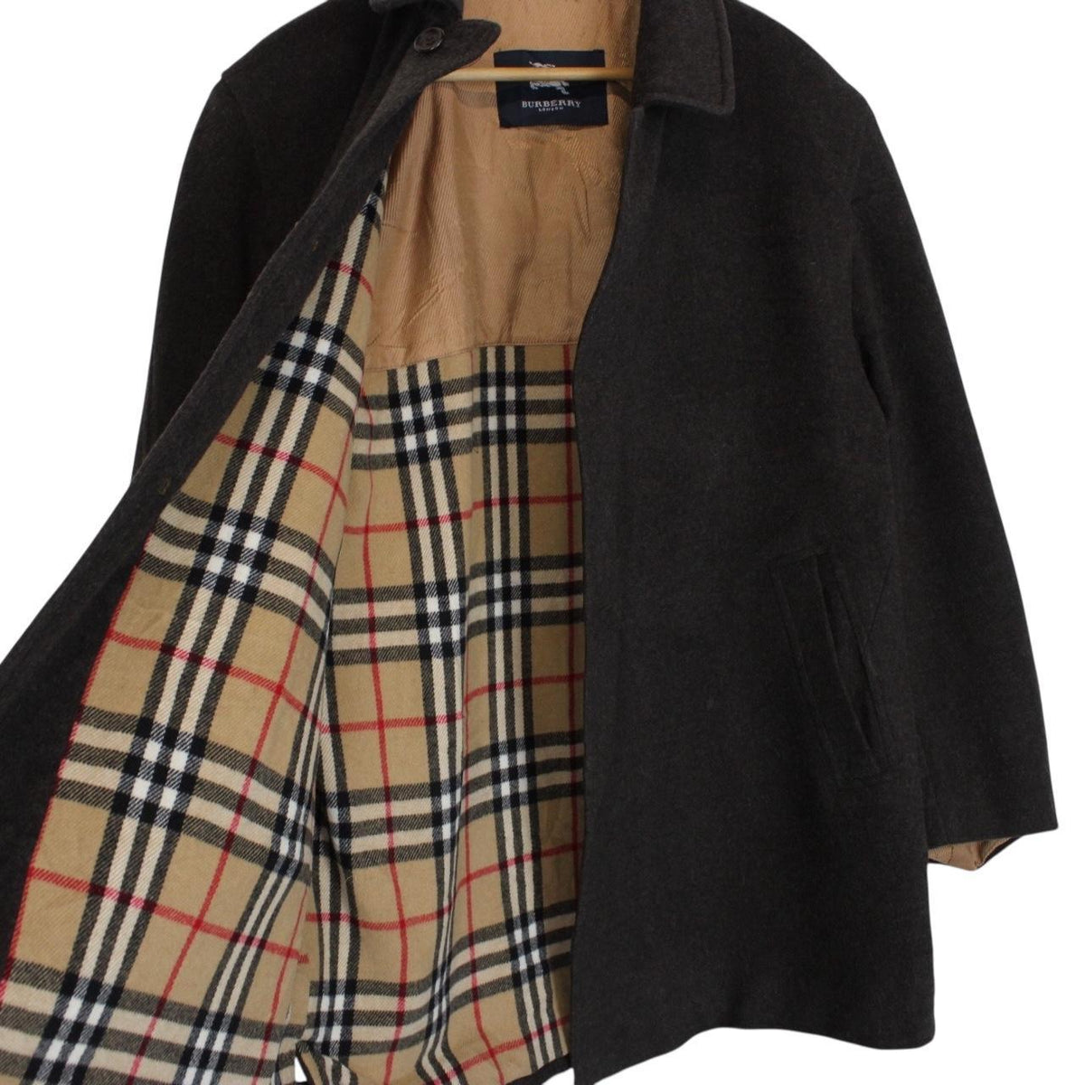 Vintage Burberry London Wool Blend Jacket XL